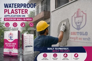 Read more about the article Waterproof Plaster for Exterior Walls in India: Complete Guide (2026)